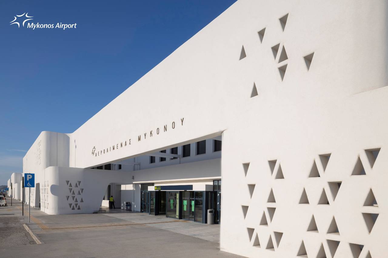 1 Mυκονος Νεος Αεροσταθμος Mykonos New Terminal